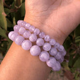 Bracelet Améthyste Lavande | Lithothérapie Stéphanie